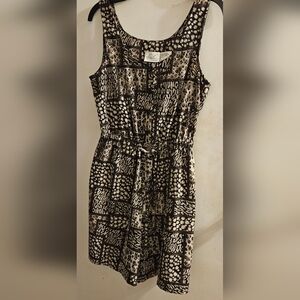 Animal Print Romper